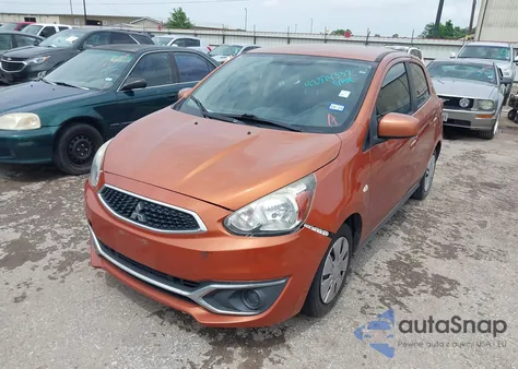2018 Mitsubishi Mirage Es from USA, damaged, VIN ML32A3HJXJH009363